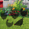 Chicken Yard Art Outdoor Garden Backyard Gazon Stakes Hen Yard Decor