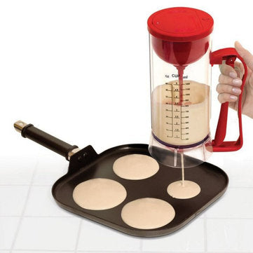 Cordless Electric Pancake Batter Mixer Dispenser