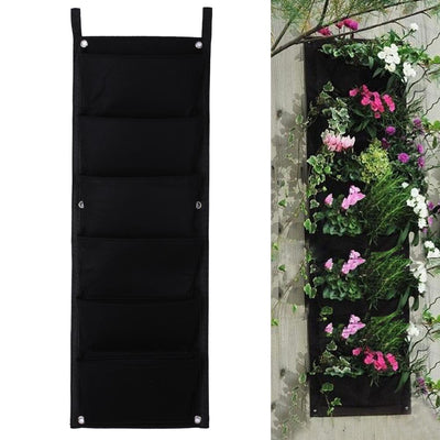 Wall Garden Hanging Planting Bags Outdoor Indoor Planter